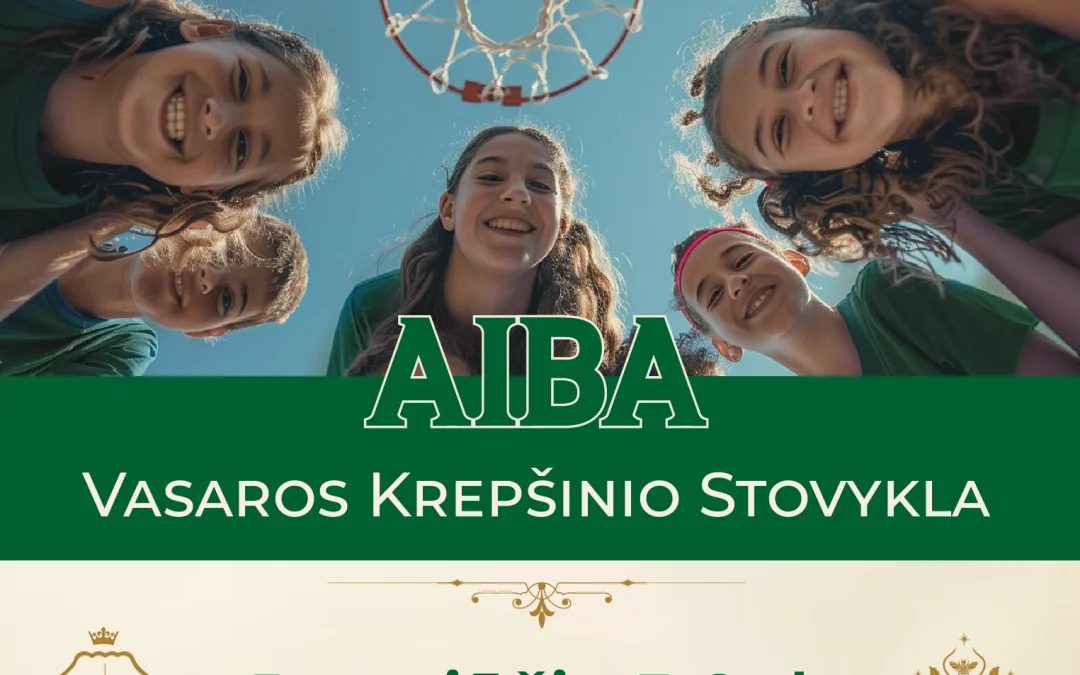 AIBA kviečia į vasaros krepšinio stovyklą